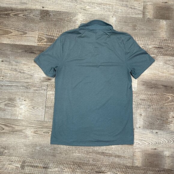 Lululemon Men’s Performance Collared Polo Shirt M? Blue - Picture 6 of 8